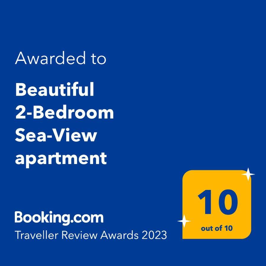 2-Bedroom Sea-View apartment Netanja Buitenkant foto